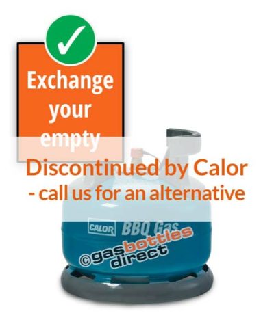 6kg Butane BBQ Calor Gas Bottle Cylinder Refill