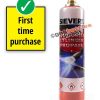 Sievert (Primus) Propane 2000 Red - New Full Cylinder