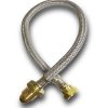 LPG Pigtail POL x W20 0.5m (20") Overbraided Hose