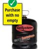 GoSystem 2.75kg Butane Gas Cylinder - New Full Cylinder