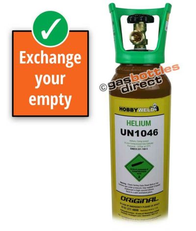Hobbyweld Helium Original Gas Cylinder Refill
