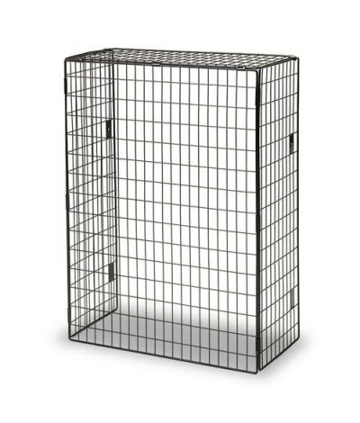 New Black Freestanding LPG Cabinet Heater Fire Guard